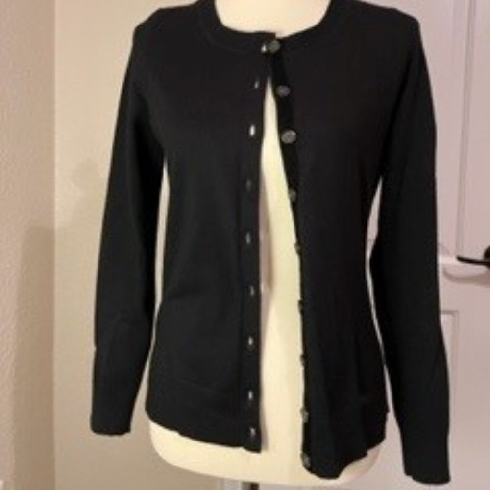 USED - Banana Republic Extra Fine Merino Cardigan Sweater